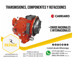 TRANSMISIONES Y COMPONENTES PARA GRÚAS CARRARO