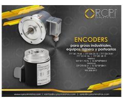 Encoders para grúas industriales