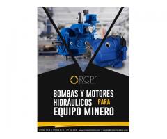 Bombas hidráulicas para equipos mineros