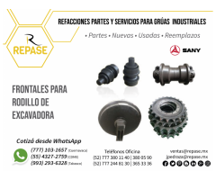 FRONTALES PARA RODILLO DE EXCAVADORAS