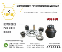 REFACCIONES PARA MOTOR DE GIRO