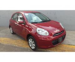 nissan march 2012 rojo