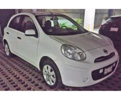 nissan march 2012 blanco