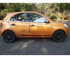 nissan march 2012 naranja