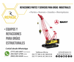 REFACCIONES PARA GRÚAS ESTRUCTURALES