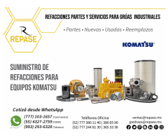 SUMINISTRO PARA EQUIPOS KOMATSU