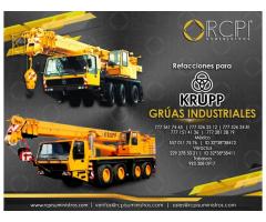 Repuestos para grúas industriales Krupp