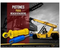 Pistones para reach stackers