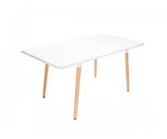 Mesa Judy blanca mesas minimalistas somos fabricantes mobydec