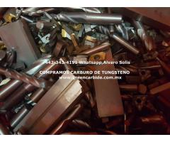 SCRAP DE CARBURO DE TUNGSTENO EN AGUASCALIENTES