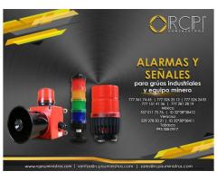 Alarmas para grúas industriales