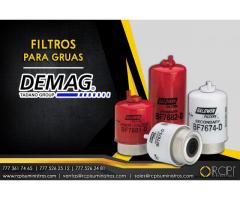 Filtros para grúas Demag