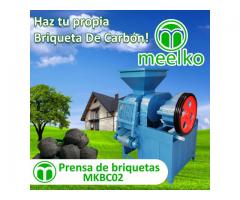 MAQUINAS DE PRENSA DE BRIQUETAS MKBC02