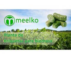 Planta de Briquetas Para Biomasa meelko