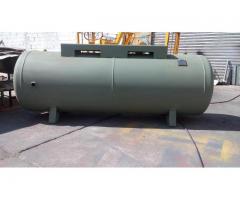 TANQUE DE 1000 LITROS HORIZONTAL CON BASE  200 LBS