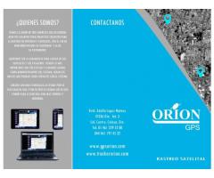 RASTREO SATELITAL GPS ORION