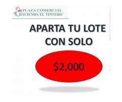 VENTA DE LOTES COMERCIALES QUERETARO