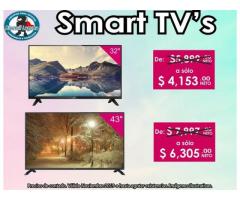 SMART TVS DE DESCUENTO