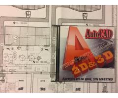 Autocad 2D y 3D Videotutoriales, curso completos