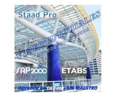 Sap2000, Etabs y Staad Pro para Cálculo estructural