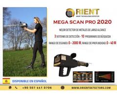 Mega Scan Pro 2020 - Potente detector de metales multipropósito