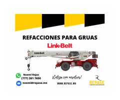 REFACCIONES PARA GRUAS LINK BELT