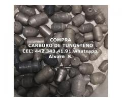 COMPRA SCRAP DE CARBURO DE TUNGSTENO EN ZACATECAS