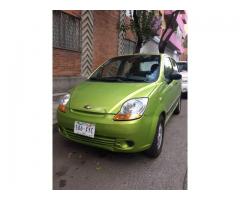 chevrolet matiz 2011 verde