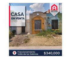 Vendo casa en Valle de los Sabinos