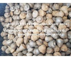 SCRAP DE CARBURO DE TUNGSTENO COMPRA VENTA