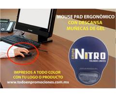 MOUSE PAD PUBLICITARIOS ERGONOMICOS