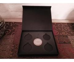 ESTUCHES PARA MONEDAS Y MEDALLAS