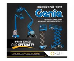 REFACCIONES PARA PLATAFORMAS ELEVADORAS GENIE