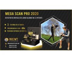 Mega Scan Pro 2020 - detector de metales de largo alcance -40 m de profundidad