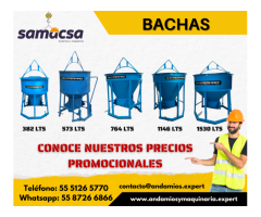 Venta de Bachas para concreto - Samacsa