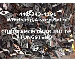 CARBURO DE TUNGSTENO EN CUERNAVACA COMPRA VENTA