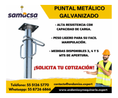 Puntal Metálico Galvanizado - Samacsa