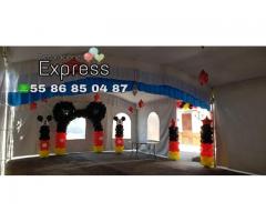 Decoración con Globos en Ecatepec