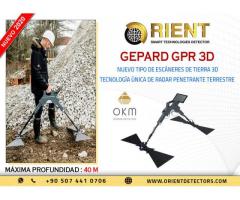 Escáner de suelo profundo GEPARD GPR 3D