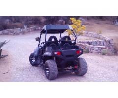 MINI RZR /  UTV  DE  200 CC COLOR NEGRO/PLATA