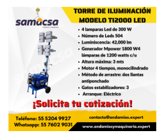 Torre de iluminación TI200LED