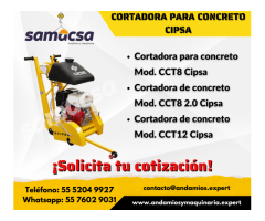 Cortadora para concreto CCT8 samacsa