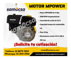 Motor mpower 9 hp 4 tiempos