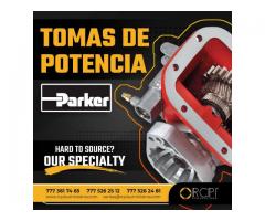 TOMAS DE POTENCIA PARKER PARA GRÚAS Y MAQUINARIA