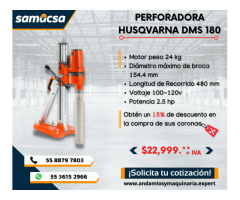 Perforadora Husqvarna modelo DMS180