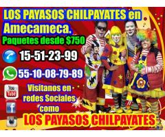 Payasos para fiestas infantiles en Amecameca