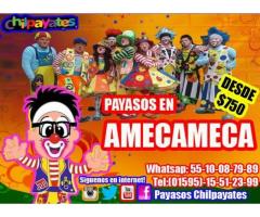 Payasos para fiestas infantiles en Amecameca