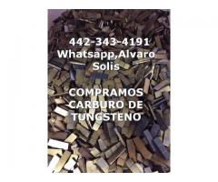 COMPRA SCRAP DE CARBURO DE TUXTENO EN SALAMANCA