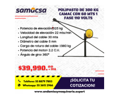 Polipasto Camac 300 kg