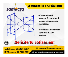 Andamio de 1.56 x 2.00 Estándar